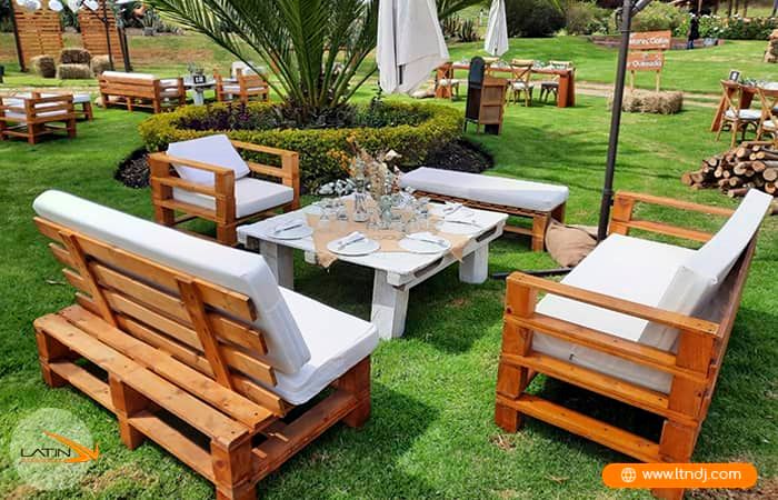renta salas en madera eventos bogota